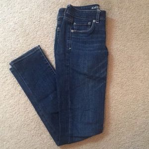 American Eagle dark wash skinny jean